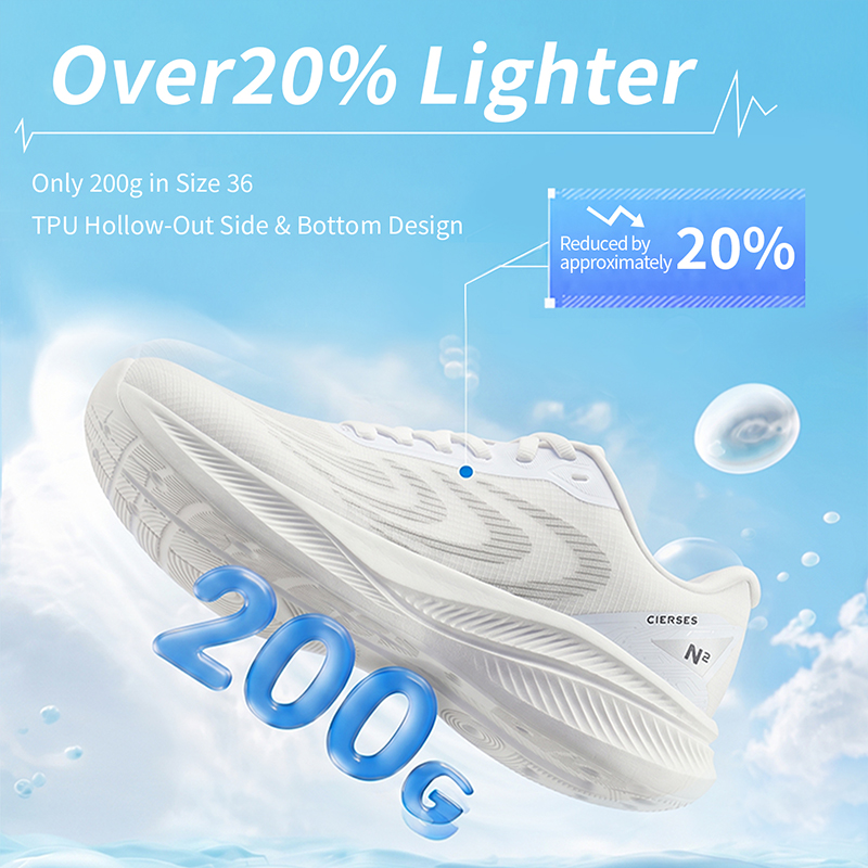 Reflective Night Running Shoes - CIERSES koşu ayakkabıları nefes alabilen erkekler
