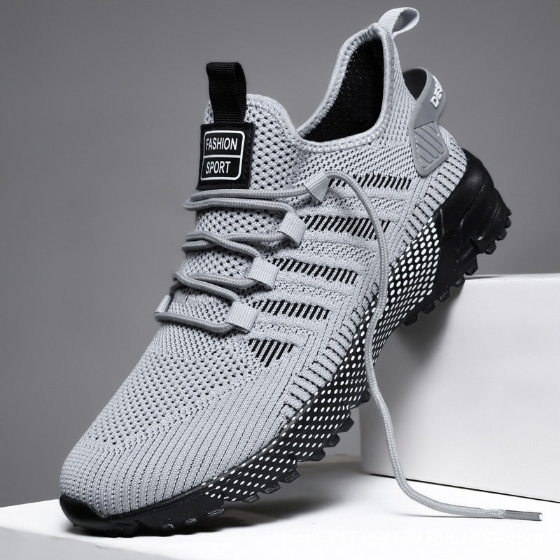 Shock Absorbing Gym Trainers - Adam için koşu ayakkabıları açık nefes