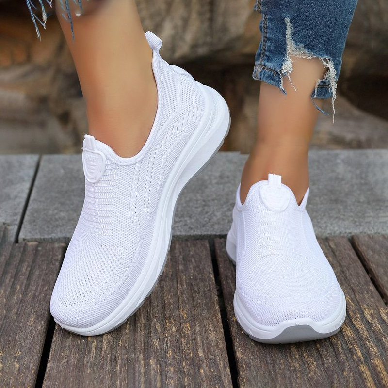 Breathable Mesh Athletic Shoes - Kadın Günlük Giyilebilir Spor Ayakkabıları Nefes