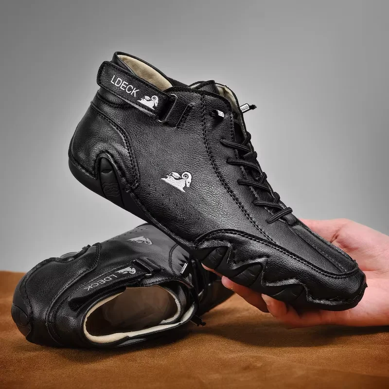 Waterproof Goretex Running Shoes - Erkek Loafer'lar Kaymaz Moda Çok Yönlü