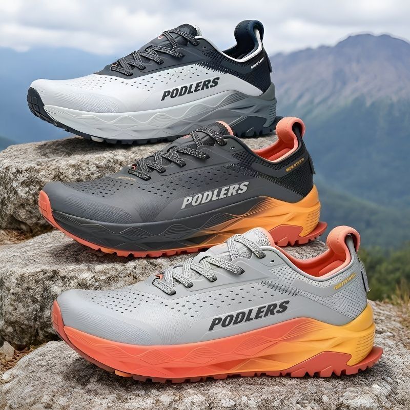 Anti Slip Trail Running Sneakers - Orijinal Marka Rahat Geniş Kalıp Off-road