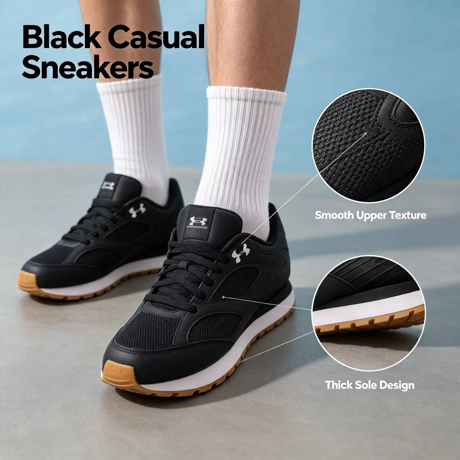 Air Cushion Jogger Shoes Men - Yeni Under Armour Jogger Minimalist, Çok