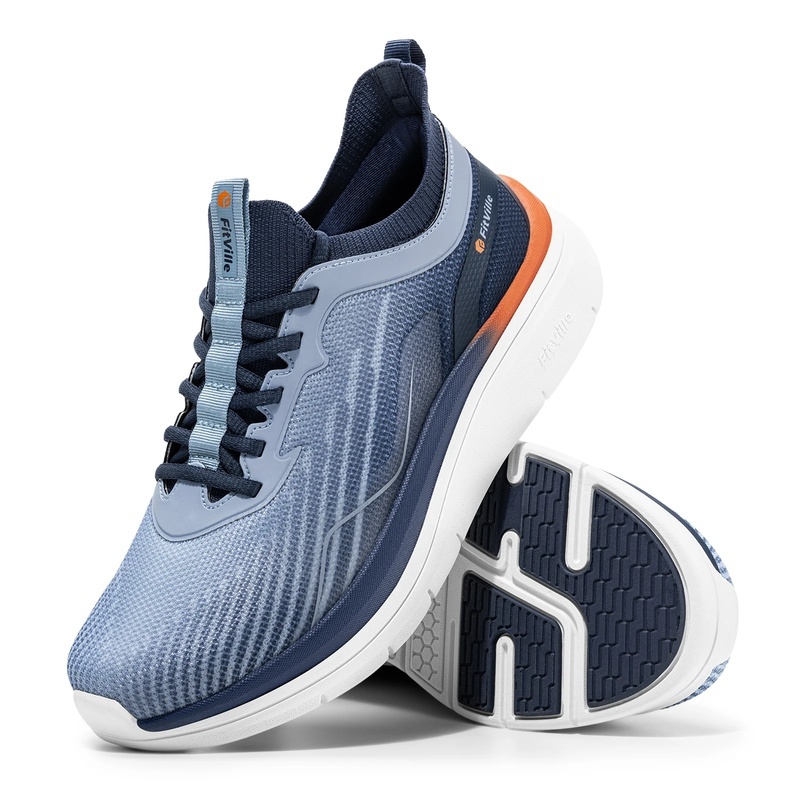 Wide Toe Box Running Sneakers - FitVille Erkek Yürüyüş Ayakkabısı Geniş Burun