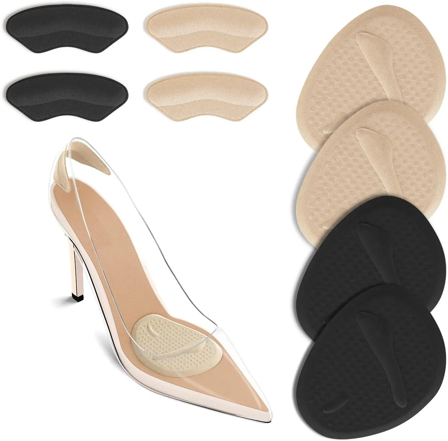 Heels - 2 Set Topuk Yastığı, Ayak Bileği