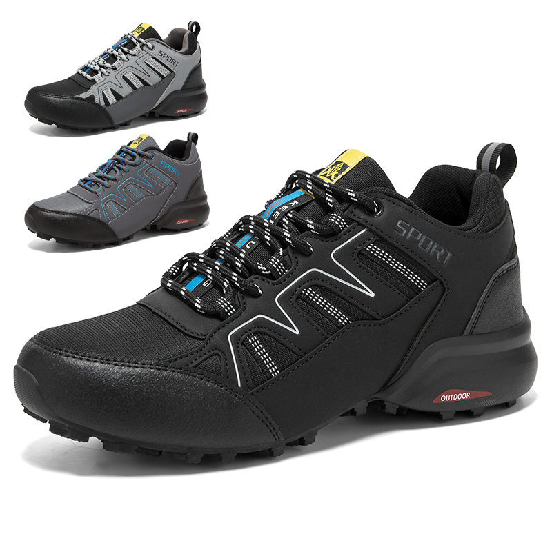 Anti Slip Trail Running Sneakers - Erkek Su Geçirmez Yürüyüş Ayakkabıları Trekking