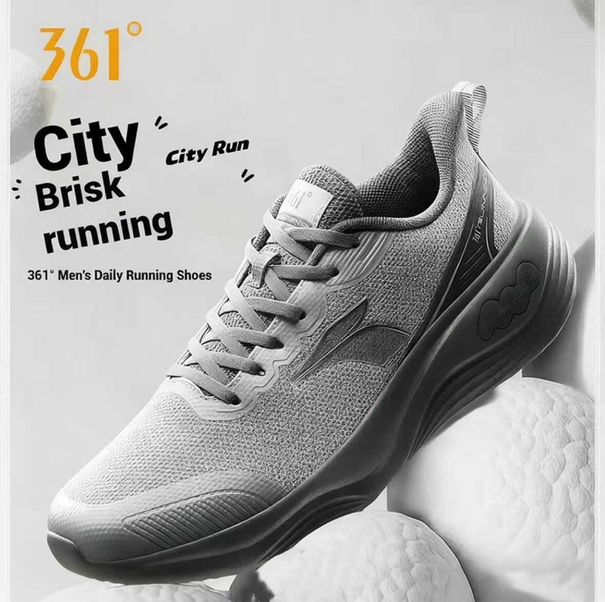 Waterproof Goretex Running Shoes - 361 Derece Softflow 4.0 Erkek Koşu