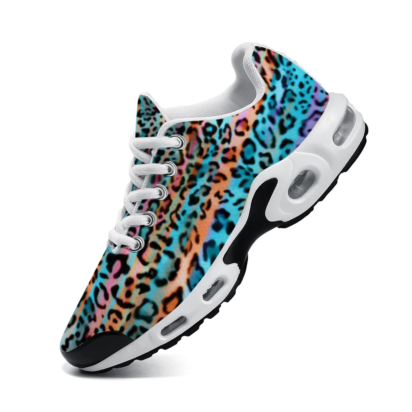 Özelleştirilebilir mavi leopar - Breathable Mesh Athletic Shoes incelemesi ve fiyatı
