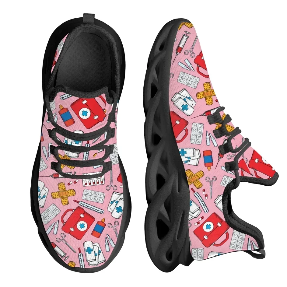 Özel Yapım Kırmızı Medikal Kut - Knit Fabric Lace Up Sneakers incelemesi ve fiyatı