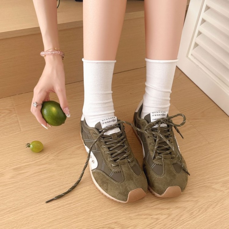 Retro Renk Bloklu Spor Ayakkab - Running Shoes incelemesi ve fiyatı