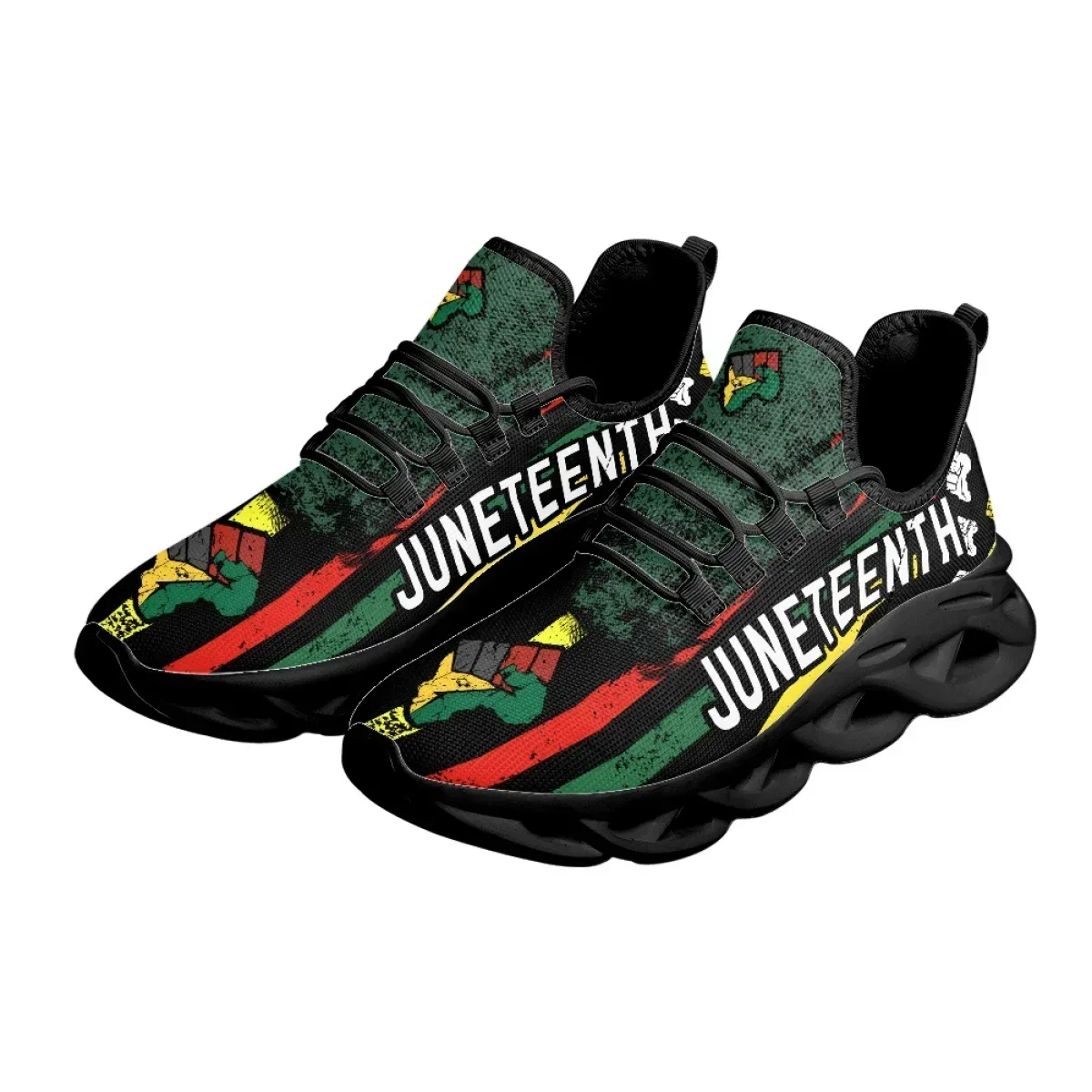 Juneteenth Barış ve Sevgi Bask - Breathable Mesh Athletic Shoes incelemesi ve fiyatı