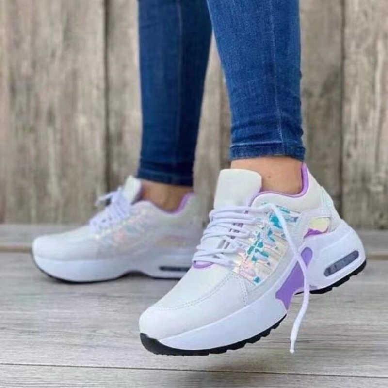 Bayan Moda Spor Ayakkabı Platf - Breathable Mesh Athletic Shoes incelemesi ve fiyatı