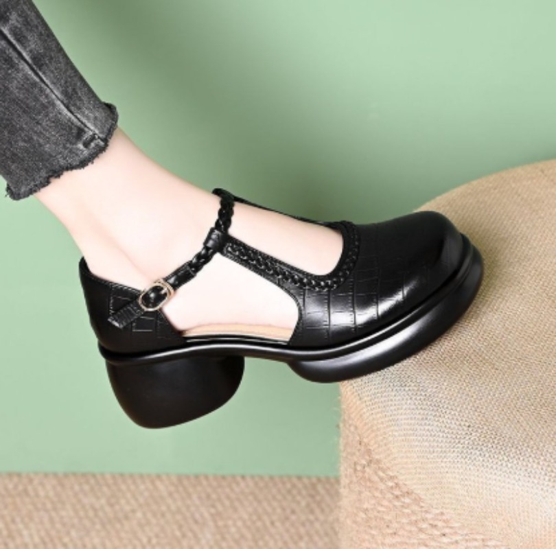 Kadın Siyah Timsah Desenli Mar - Sandals incelemesi ve fiyatı